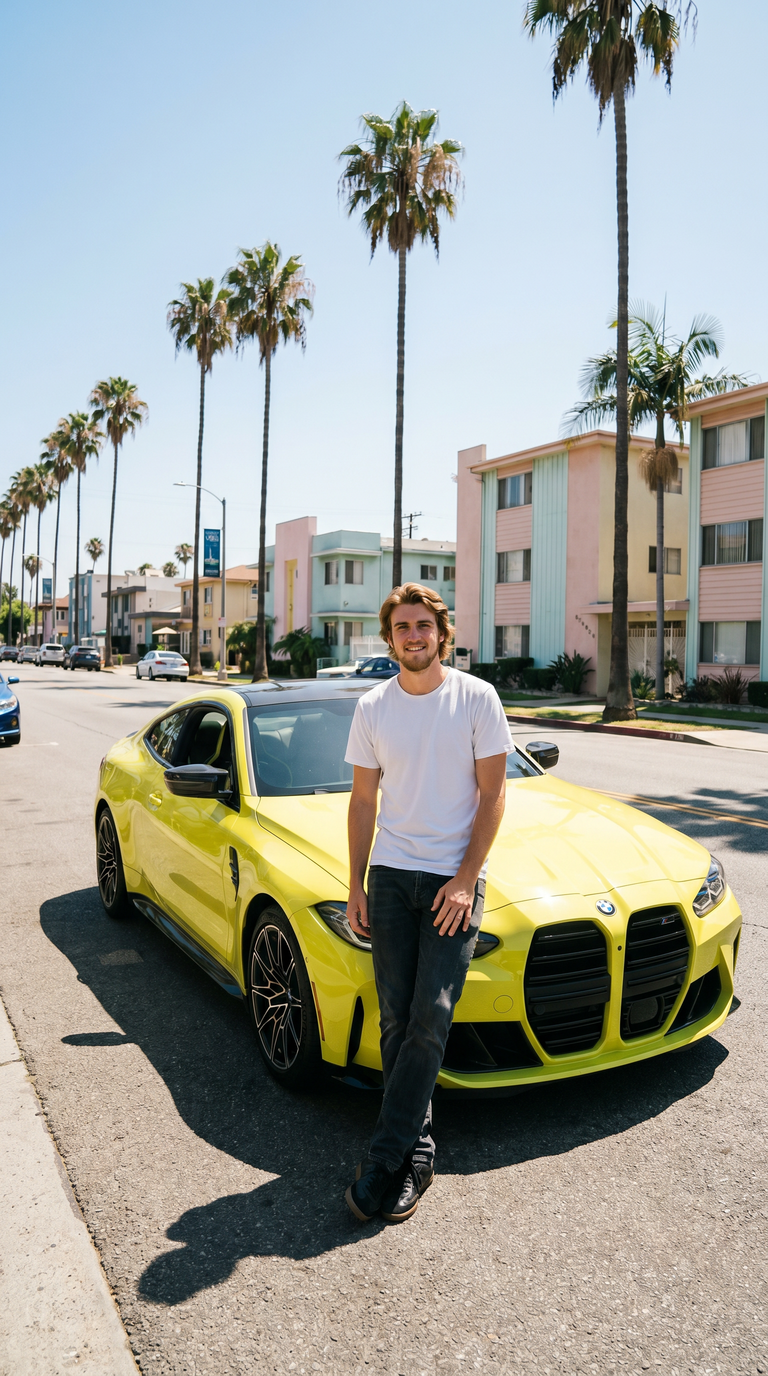 BMW M4 in LA